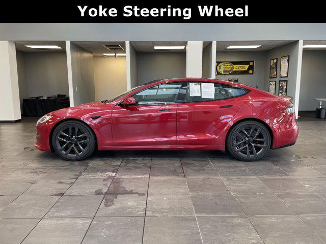 used 2021 Tesla Model S car, priced at $54,501
