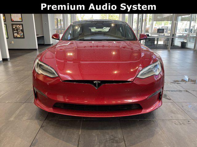 used 2021 Tesla Model S car, priced at $54,501