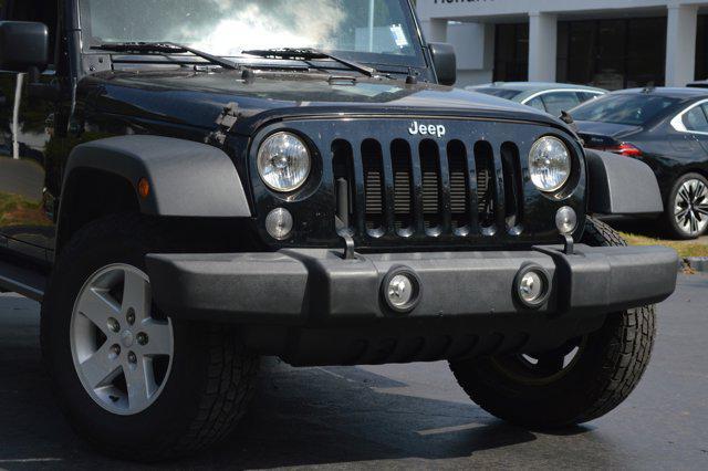 used 2018 Jeep Wrangler JK Unlimited car, priced at $21,432