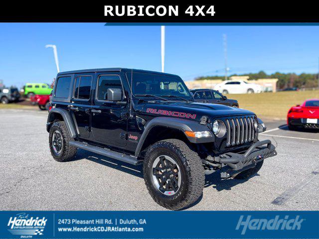 used 2021 Jeep Wrangler Unlimited car, priced at $38,178