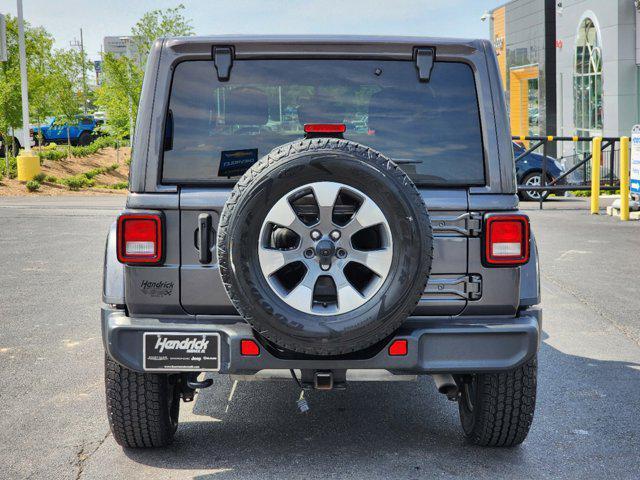 used 2021 Jeep Wrangler Unlimited car, priced at $36,997