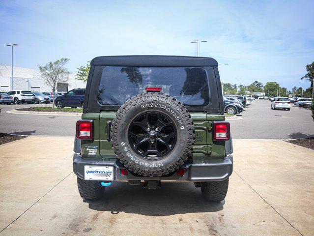 used 2023 Jeep Wrangler 4xe car, priced at $34,956