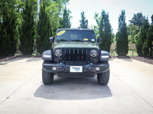used 2023 Jeep Wrangler 4xe car, priced at $34,956