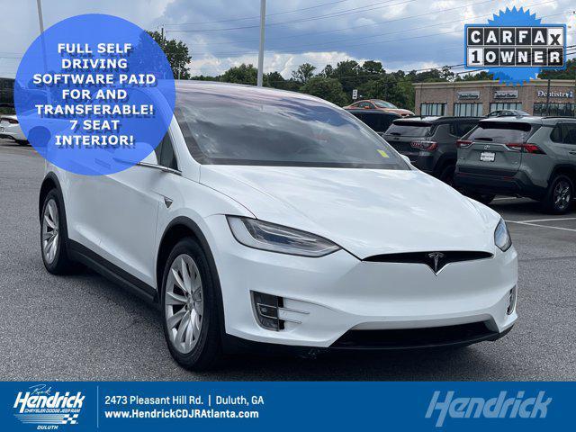 used 2020 Tesla Model X car, priced at $48,986