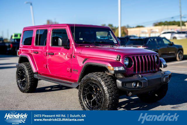 used 2022 Jeep Wrangler Unlimited car, priced at $45,998