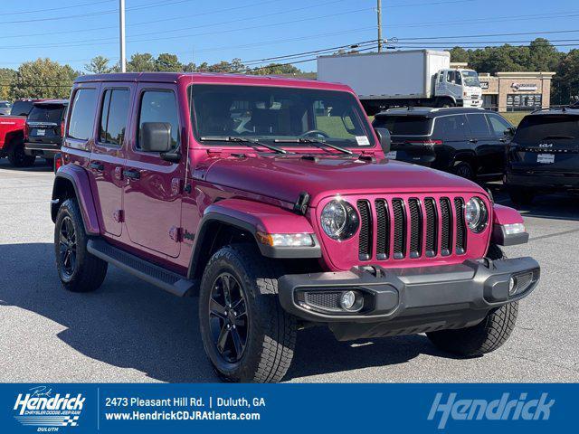 used 2022 Jeep Wrangler Unlimited car, priced at $45,998