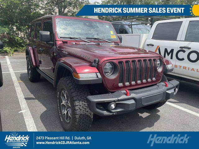 used 2021 Jeep Wrangler Unlimited car, priced at $38,997