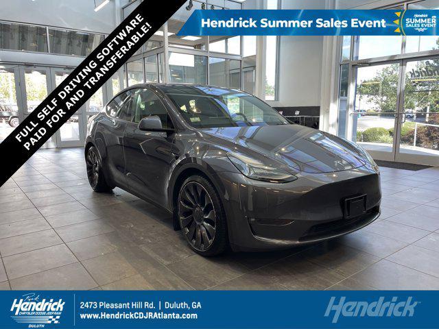 used 2021 Tesla Model Y car, priced at $33,986