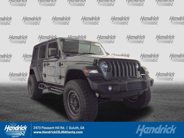 used 2022 Jeep Wrangler Unlimited car, priced at $30,991