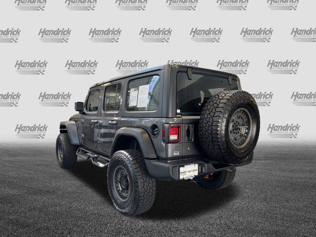 used 2022 Jeep Wrangler Unlimited car, priced at $30,991