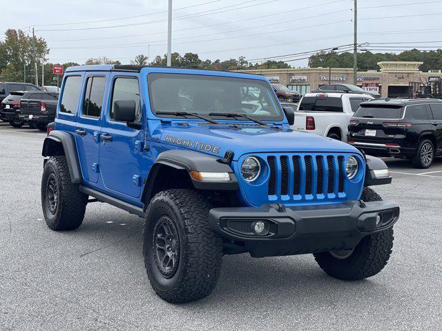 used 2022 Jeep Wrangler Unlimited car, priced at $41,997