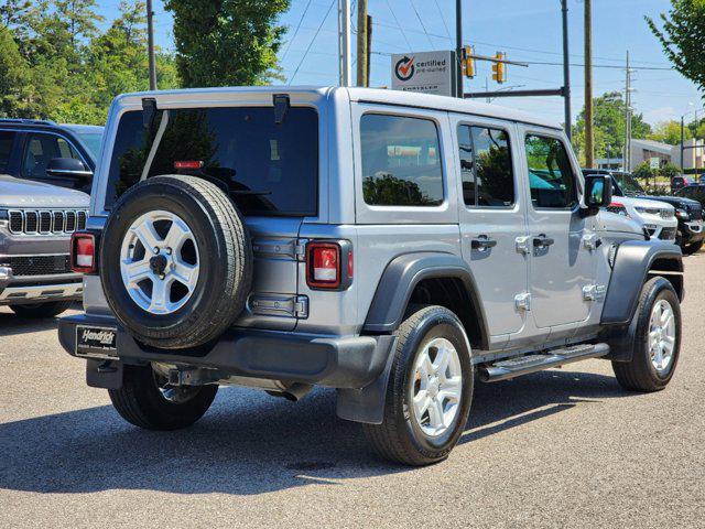 used 2021 Jeep Wrangler Unlimited car, priced at $32,997