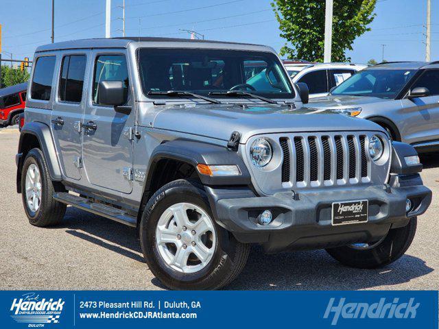 used 2021 Jeep Wrangler Unlimited car, priced at $32,997