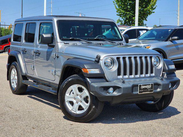 used 2021 Jeep Wrangler Unlimited car, priced at $32,997