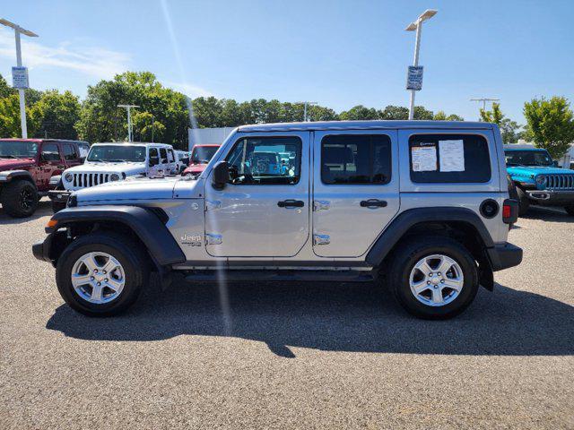 used 2021 Jeep Wrangler Unlimited car, priced at $32,997