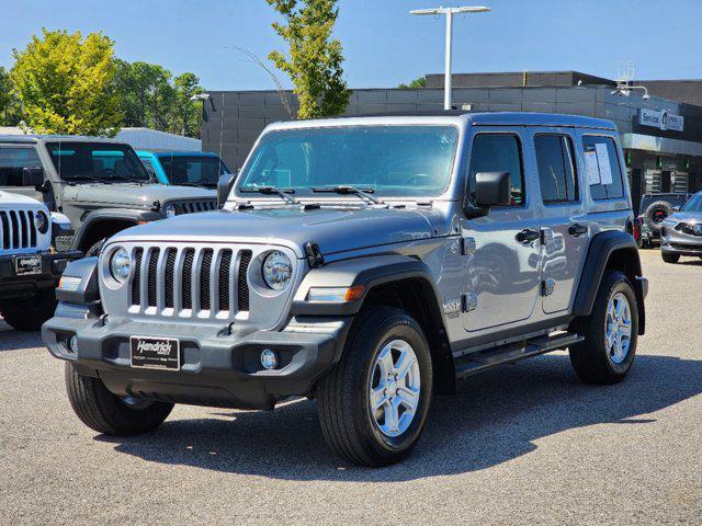 used 2021 Jeep Wrangler Unlimited car, priced at $32,997