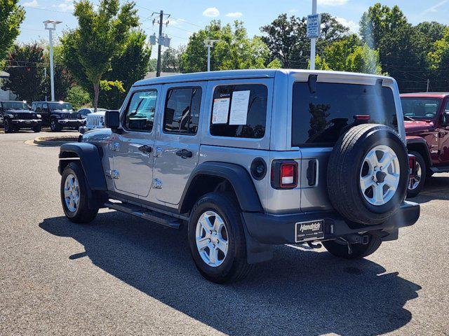 used 2021 Jeep Wrangler Unlimited car, priced at $32,997