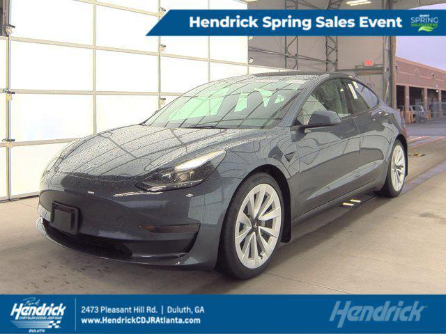 used 2022 Tesla Model 3 car, priced at $25,911