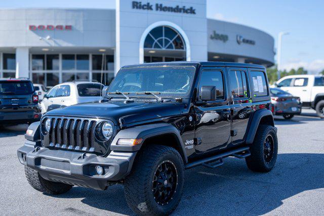 used 2021 Jeep Wrangler Unlimited car, priced at $34,997