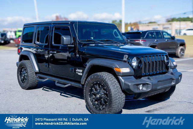 used 2021 Jeep Wrangler Unlimited car, priced at $34,997