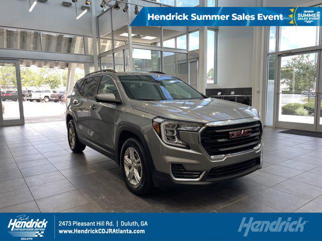 used 2023 GMC Terrain car, priced at $25,385