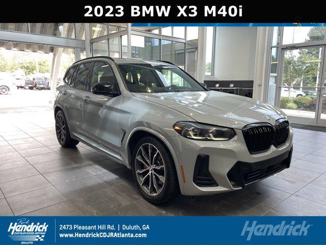 used 2023 BMW X3 car, priced at $51,360