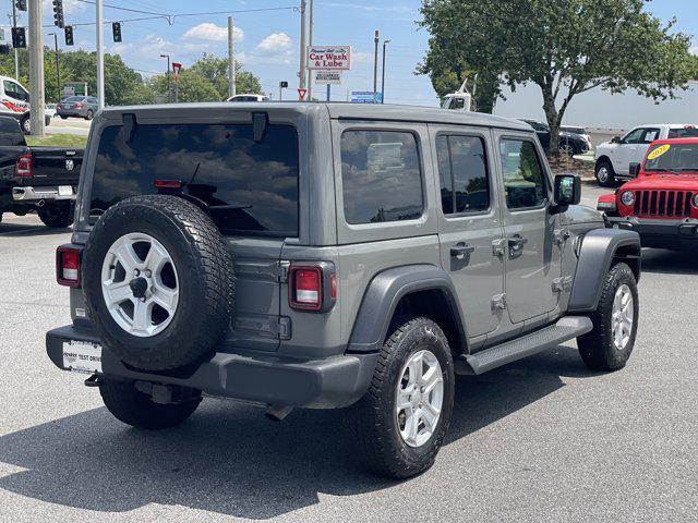 used 2021 Jeep Wrangler Unlimited car, priced at $33,500