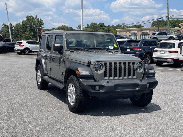 used 2021 Jeep Wrangler Unlimited car, priced at $33,500