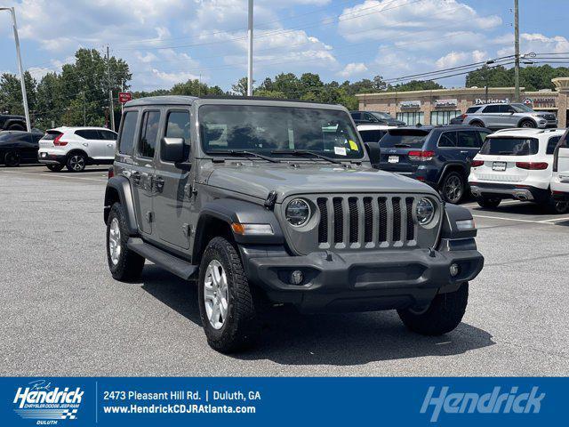 used 2021 Jeep Wrangler Unlimited car, priced at $33,500