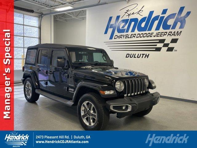 used 2018 Jeep Wrangler Unlimited car, priced at $30,597