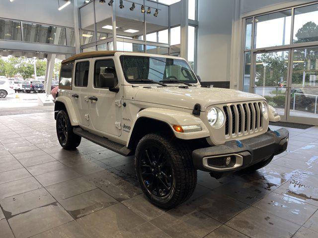 used 2022 Jeep Wrangler Unlimited 4xe car, priced at $35,687