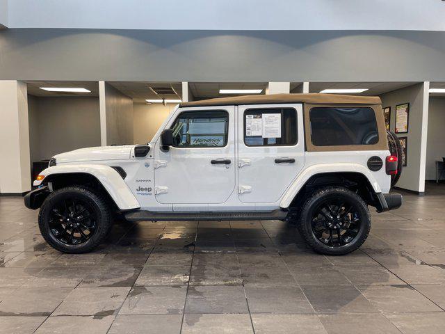 used 2022 Jeep Wrangler Unlimited 4xe car, priced at $35,687