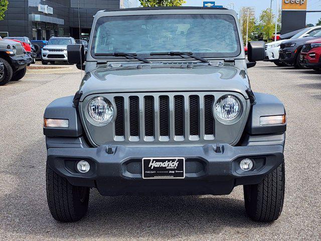 used 2020 Jeep Wrangler Unlimited car, priced at $30,997