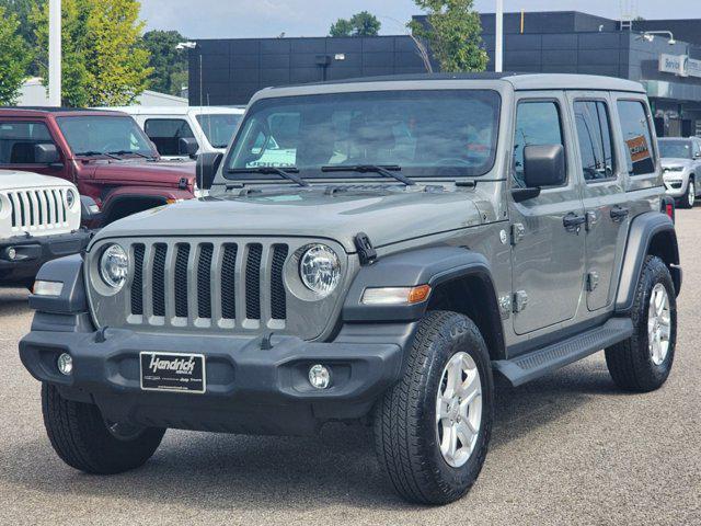 used 2020 Jeep Wrangler Unlimited car, priced at $30,997