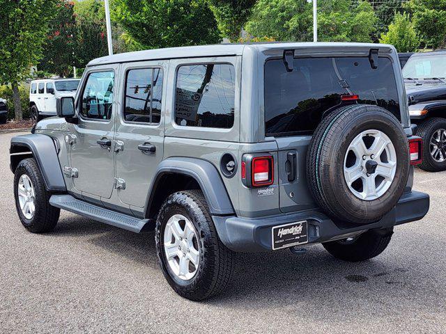 used 2020 Jeep Wrangler Unlimited car, priced at $30,997