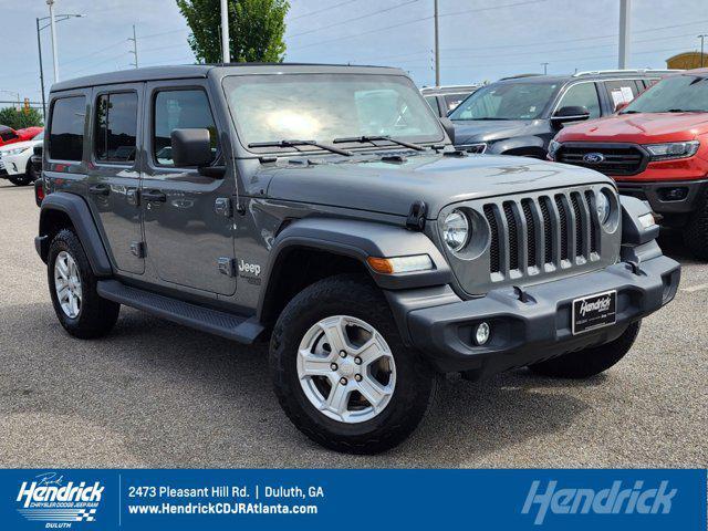 used 2020 Jeep Wrangler Unlimited car, priced at $30,997