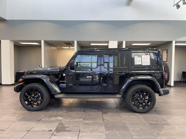 used 2021 Jeep Wrangler Unlimited 4xe car, priced at $35,796
