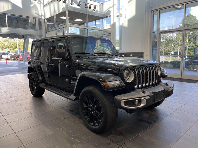 used 2021 Jeep Wrangler Unlimited 4xe car, priced at $35,796