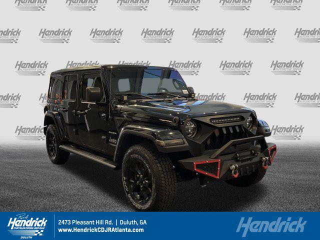 used 2021 Jeep Wrangler Unlimited car, priced at $31,751