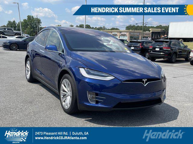 used 2020 Tesla Model X car, priced at $48,986