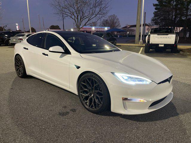 used 2021 Tesla Model S car, priced at $44,986