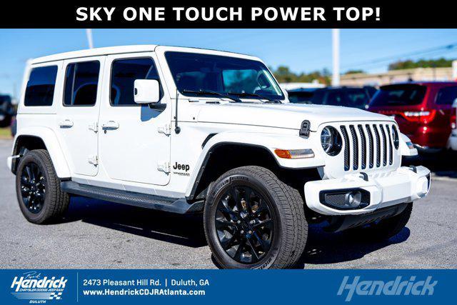 used 2020 Jeep Wrangler Unlimited car, priced at $36,986