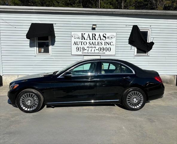 used 2015 Mercedes-Benz C-Class car, priced at $12,499