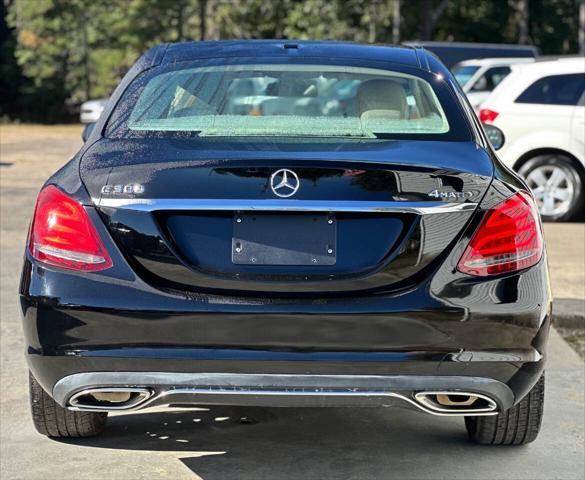 used 2015 Mercedes-Benz C-Class car, priced at $12,499