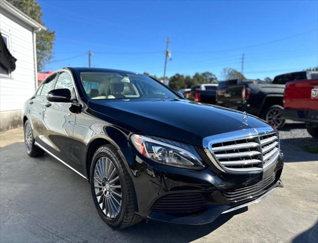 used 2015 Mercedes-Benz C-Class car, priced at $12,499