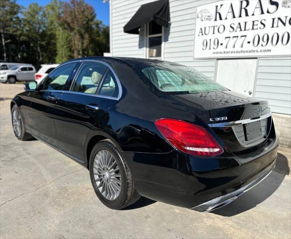 used 2015 Mercedes-Benz C-Class car, priced at $12,499