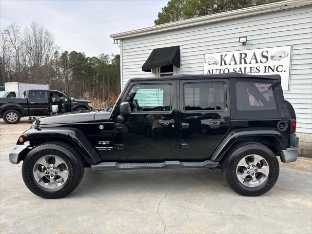 used 2016 Jeep Wrangler Unlimited car, priced at $16,999