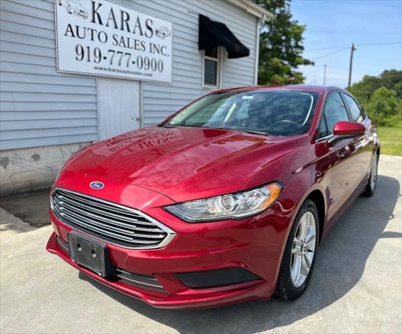 used 2018 Ford Fusion Hybrid car, priced at $11,499