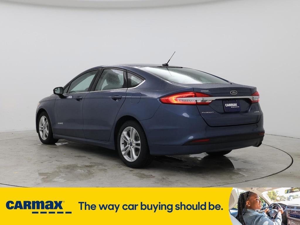 used 2018 Ford Fusion Hybrid car, priced at $13,998