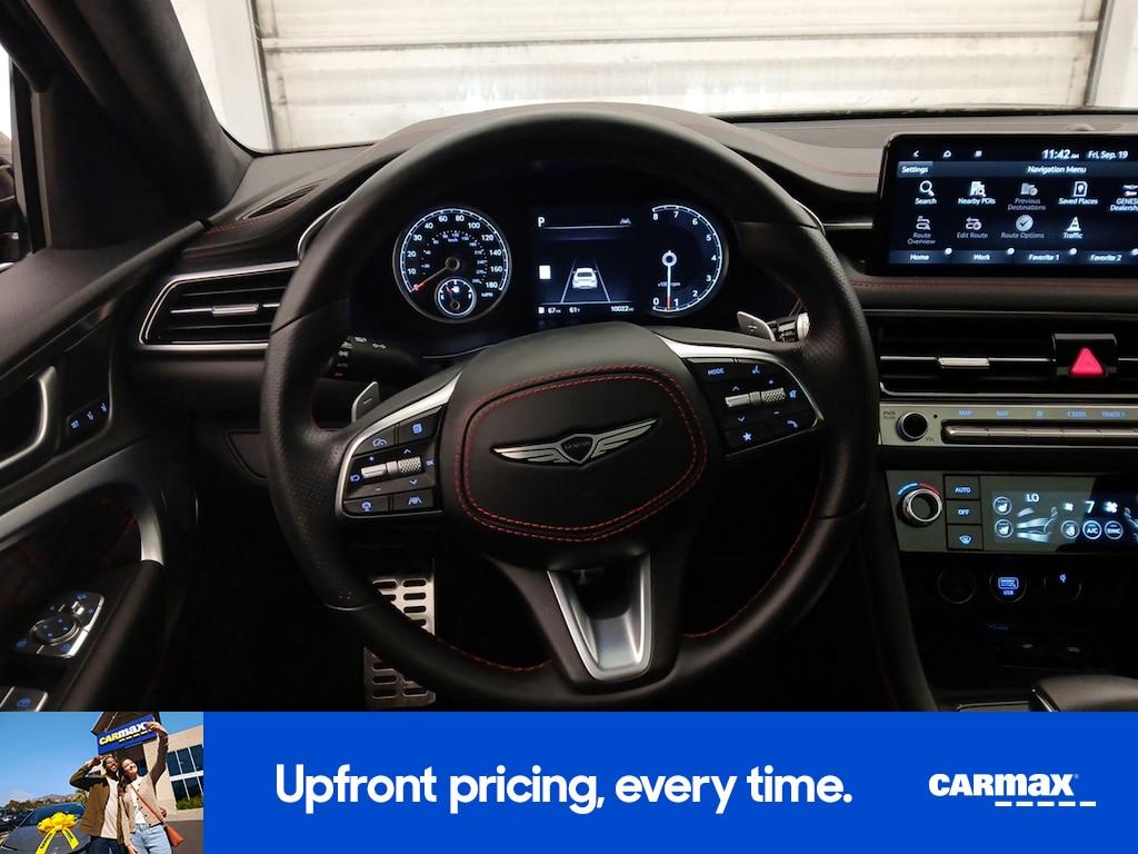 used 2024 Genesis G70 car, priced at $44,998